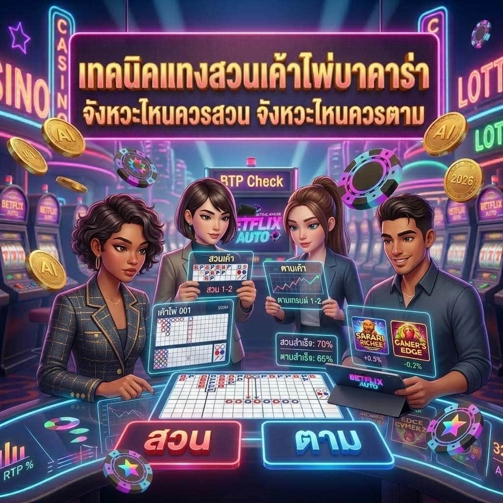 เทคนิคแทงสวนเค้าไพ่บาคาร่า